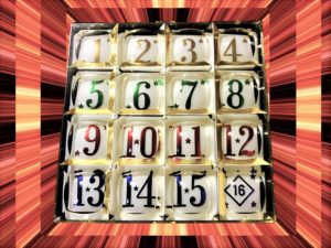 昭和レトロ知育玩具の決定版・15パズル　モーラーにフラれ発見！